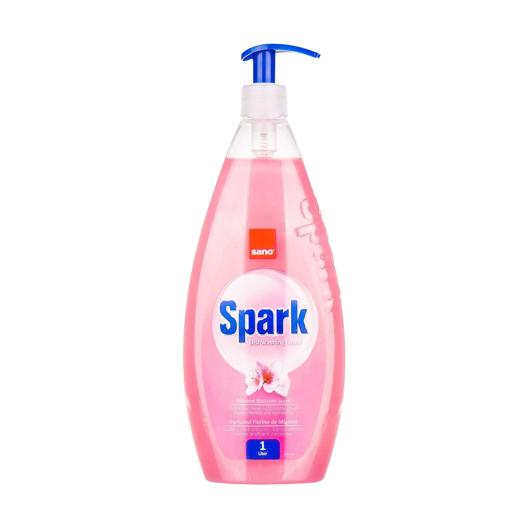 Засіб для миття посуду SANO Spark Мигдаль, 1 л